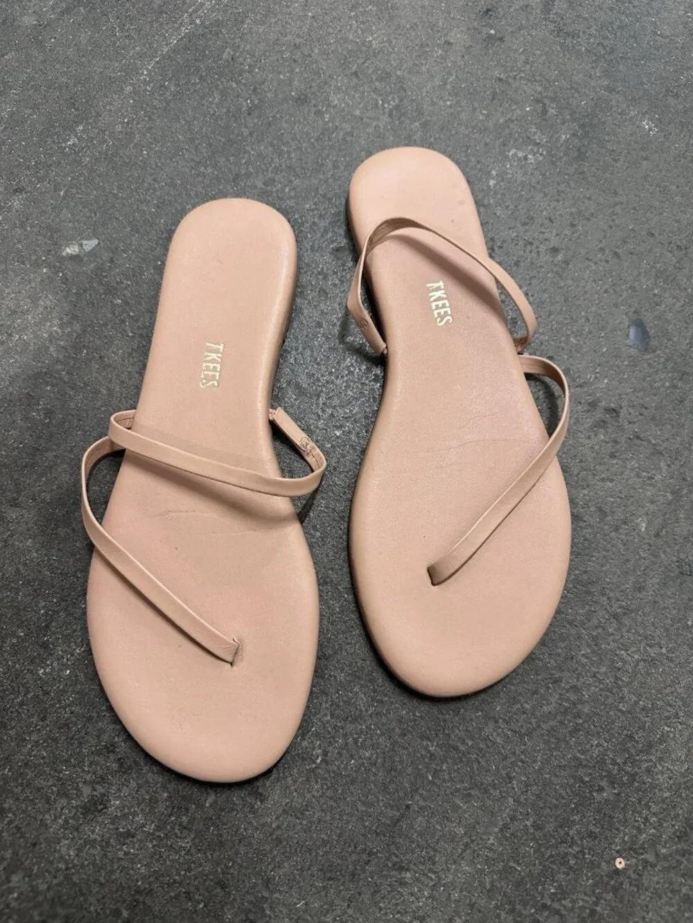 TKEES Sarit Sandals Nude Beige - Picture 4 of 6